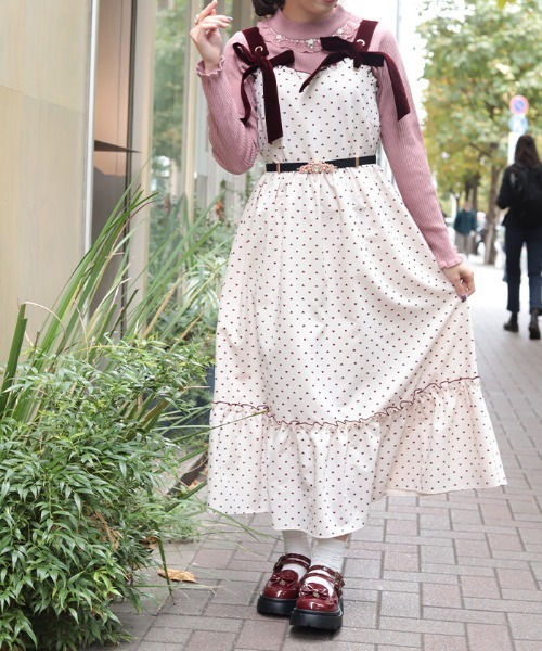 axes femme（アクシーズファム）の「ハートフロッキージャンスカ