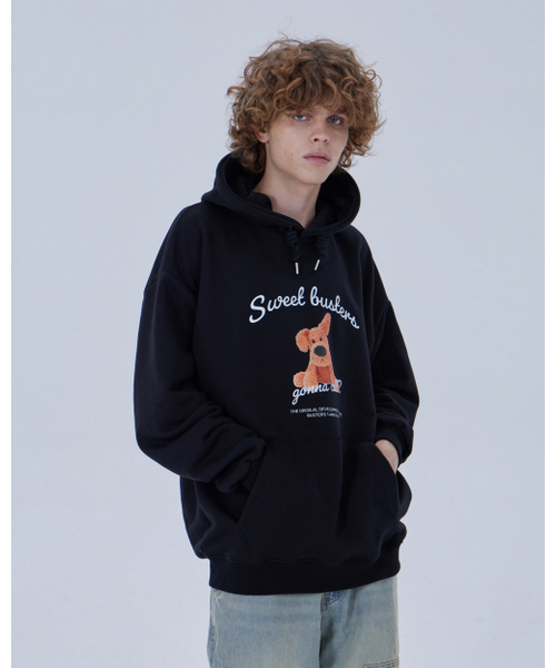 DYSFUNCT(ディスファンクト)の「SWEET BUSTER PUPPY HOODIE (BLACK)(パーカー・メンズ・その他・MEDIUM/LARGE)」の5枚目の写真