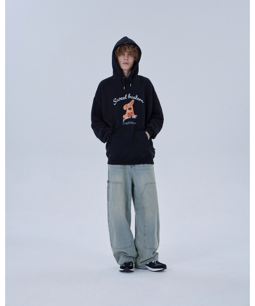 DYSFUNCT(ディスファンクト)の「SWEET BUSTER PUPPY HOODIE (BLACK)(パーカー・メンズ・その他・MEDIUM/LARGE)」の7枚目の写真