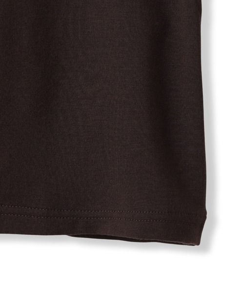 LAUTREAMONT(ロートレアモン)の「【WEB限定】吸湿発熱スムースストレッチカットソー(Tシャツ/カットソー・レディース・ブラック/ブラウン/オフホワイト・11号/9号)」の8枚目の写真