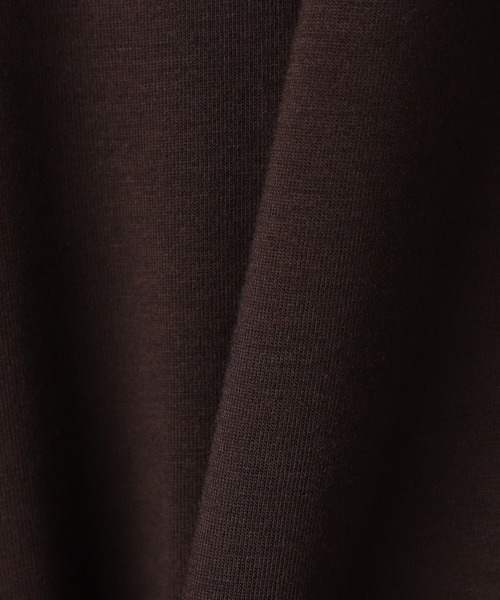 LAUTREAMONT(ロートレアモン)の「【WEB限定】吸湿発熱スムースストレッチカットソー(Tシャツ/カットソー・レディース・ブラック/ブラウン/オフホワイト・11号/9号)」の9枚目の写真