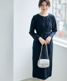 12Twelve Agenda（トゥエルブ　アジェンダ）の「キーネックタックタイトワンピース（ワンピース）」