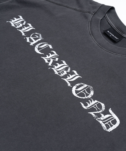 BLACK BLOND(ブラック ブロンド)の「ビビディ クラッシュド ペイスト ピグメント 半袖Tシャツ (チャコール)(Tシャツ/カットソー・レディース・その他・MEDIUM/LARGE/X-LARGE)」の9枚目の写真