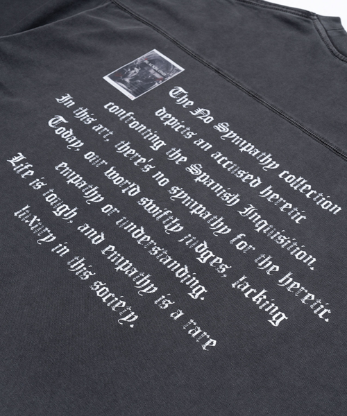 BLACK BLOND(ブラック ブロンド)の「ビビディ クラッシュド ペイスト ピグメント 半袖Tシャツ (チャコール)(Tシャツ/カットソー・レディース・その他・MEDIUM/LARGE/X-LARGE)」の10枚目の写真