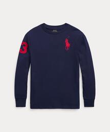 POLO RALPH LAUREN CHILDRENSWEAR | Big Pony コットン ジャージー Tシャツ(Tシャツ/カットソー)