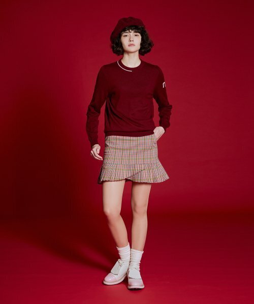 NEU GOLF(エヌイーユーゴルフ)の「GUN CLUB CHECK SKIRT - RED(スカート・レディース・その他・LARGE/MEDIUM/SMALL)」の2枚目の写真