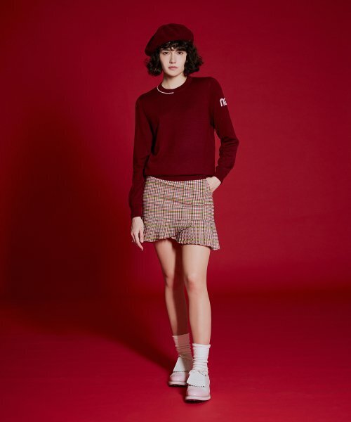 NEU GOLF(エヌイーユーゴルフ)の「GUN CLUB CHECK SKIRT - RED(スカート・レディース・その他・LARGE/MEDIUM/SMALL)」の4枚目の写真