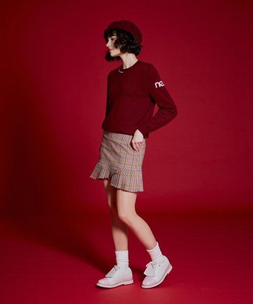 NEU GOLF(エヌイーユーゴルフ)の「GUN CLUB CHECK SKIRT - RED(スカート・レディース・その他・LARGE/MEDIUM/SMALL)」の6枚目の写真