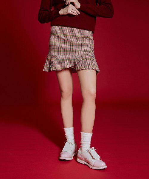 NEU GOLF(エヌイーユーゴルフ)の「GUN CLUB CHECK SKIRT - RED(スカート・レディース・その他・LARGE/MEDIUM/SMALL)」の14枚目の写真