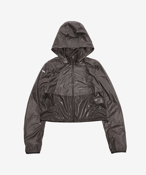 KZM(ケージエム)の「レイヤードメッシュジャケット(ナイロンジャケット・レディース・ブラウン・SMALL/MEDIUM/LARGE)」の4枚目の写真