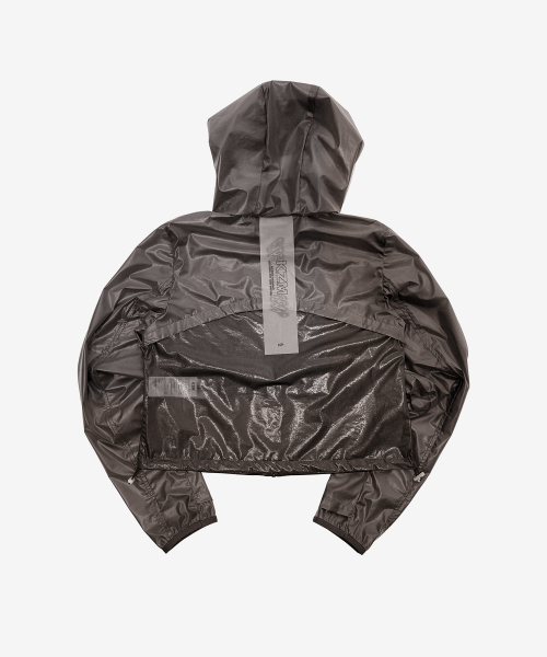 KZM(ケージエム)の「レイヤードメッシュジャケット(ナイロンジャケット・レディース・ブラウン・SMALL/MEDIUM/LARGE)」の5枚目の写真