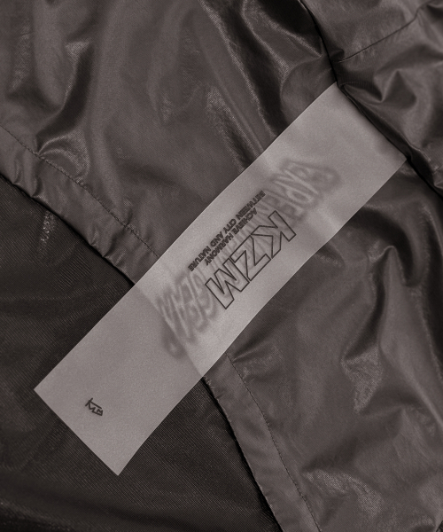 KZM(ケージエム)の「レイヤードメッシュジャケット(ナイロンジャケット・レディース・ブラウン・SMALL/MEDIUM/LARGE)」の8枚目の写真