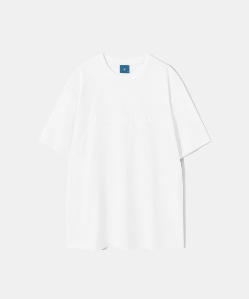 Diamond Layla(ダイアモンドレイラ)の「Silicone Logo Short Sleeve T-shirt T77 White(Tシャツ/カットソー・レディース・その他・MEDIUM/X-LARGE/LARGE)」の1枚目の写真