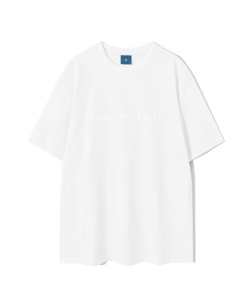 Diamond Layla(ダイアモンドレイラ)の「Silicone Logo Short Sleeve T-shirt T77 White(Tシャツ/カットソー・レディース・その他・MEDIUM/X-LARGE/LARGE)」の2枚目の写真