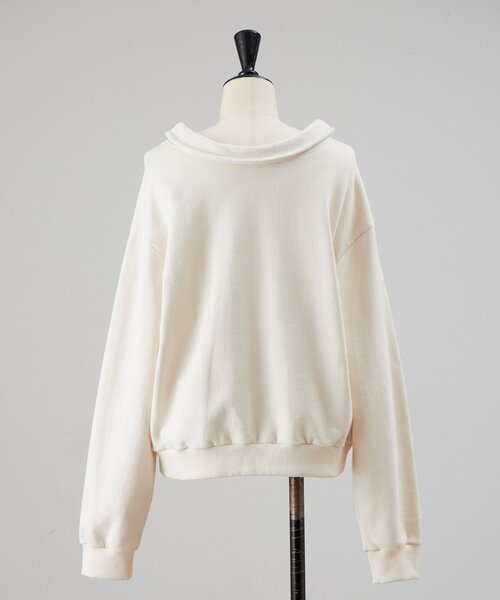 BEARDSLEY（ビアズリー）の「オフショルトレーナー（Tシャツ/カットソー・レディース・ベージュ/モカ・FREE）」の13枚目の写真