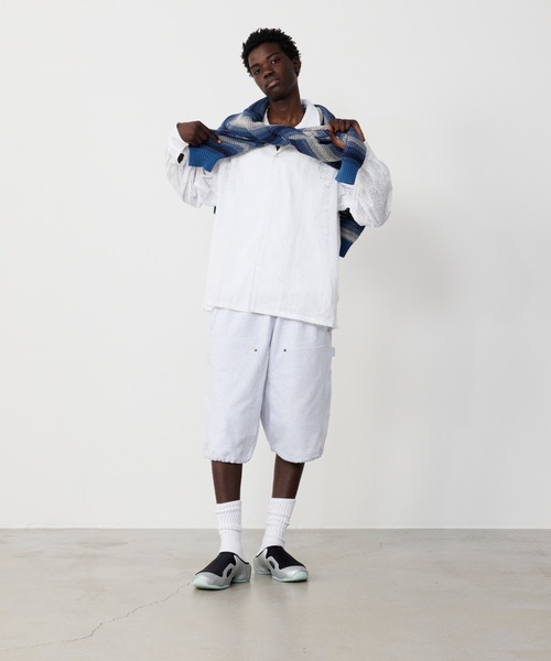 BEAMS（ビームス）の「スウェット ダブルニー ショーツ（スウェットパンツ・メンズ・アッシュグレー/ブラック・S/M/L/XL）」の12枚目の写真