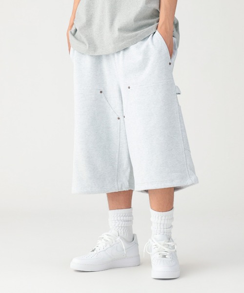 BEAMS(ビームス)の「Double Knee Sweat Shorts(スウェットパンツ・メンズ・アッシュグレー/ブラック・S/M/L/XL)」の22枚目の写真