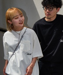 NANGA（ナンガ）の「【WEB先行予約】[NANGA ナンガ] 別注 ルーズフィット ドローコードポケットTシャツ（Tシャツ/カットソー）」