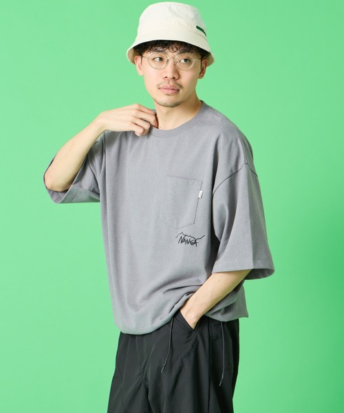 特注寬版抽繩口袋T恤