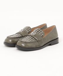 MICHAEL KORS マイケルコース　MKロゴ　ローファー サイズ7.5 MICHAEL KORS（マイケルコース） ローファー CARSON レザー ローファー