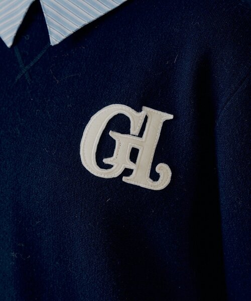 Chico（チコ）の「【マルチway】シャツレイヤードニットワンピース（ワンピース・レディース・ネイビー/アイボリー/グレー・FREE）」の22枚目の写真