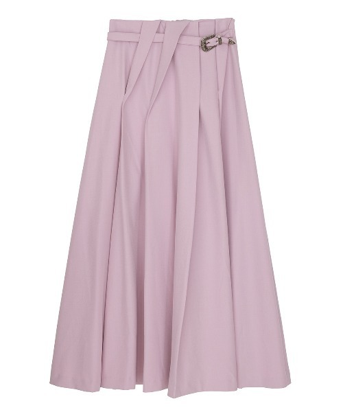 Ameri（アメリ）の「UND RANDOM TUCK FLARE SKIRT（スカート・レディース・ブラック/ピンク/グレー・SMALL/MEDIUM）」の16枚目の写真