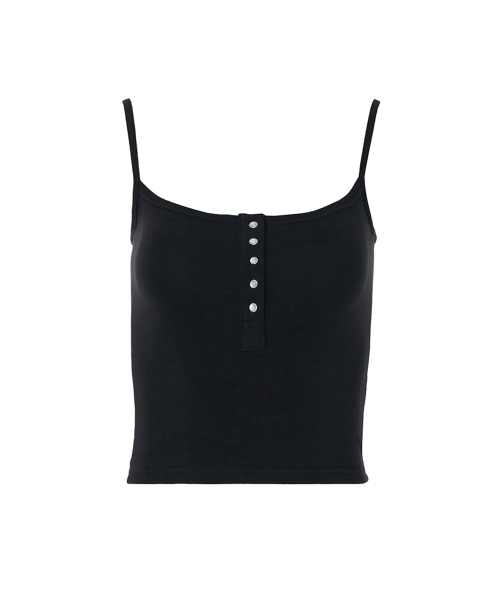 A.R.U(エイアールユー)の「SNAP SLEEVELESS(Tシャツ/カットソー・レディース・ホワイト/ブラック/ネイビー/カーキ/マジェンタ/ライトパープル・SMALL/MEDIUM)」の9枚目の写真