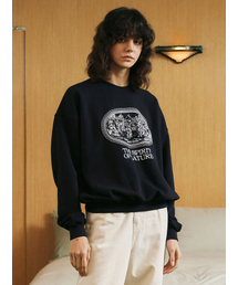 WAVE UNION（ウェーブユニオン）の「Nymphs Sweatshirt navy（スウェット）」