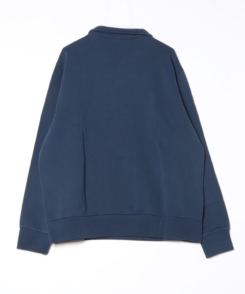 POLO RALPH LAUREN(ポロ ラルフ ローレン)の「ロゴバック フリース クォータージップ スウェットシャツ(スウェット・メンズ・ネイビー系1・L/XXL/XS/XL/S/M)」の2枚目の写真
