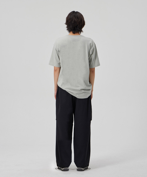MAKEITTO(メイキット)の「TWO TUCK WIDE PARACHUTE CARGO PANTS_BLACK(その他パンツ・メンズ・その他・LARGE/X-LARGE/XX-LARGE/MEDIUM)」の5枚目の写真