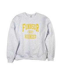 SURROUNDED WITH（サラウンディドウィズ）の「FUNN sur sweat shirt - white melange（スウェット）」
