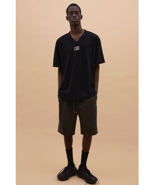 K-GARMENT(カメント)の「(UNI) ロゴプリントルーズショーツ ダストグレー(その他パンツ・メンズ・その他・SMALL/LARGE/X-LARGE)」の2枚目の写真