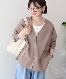 AMERICAN HOLIC | 【WEB限定】バイパチVネックルーズカーディガン(カーディガン/ボレロ)