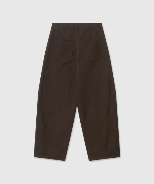 ANOLORCODE WOMAN(アナルロコード ウーマン)の「レイカーブドカーゴパンツ (2カラー)(その他パンツ・レディース・チャコール/ブラウン・SMALL/MEDIUM/LARGE)」の4枚目の写真