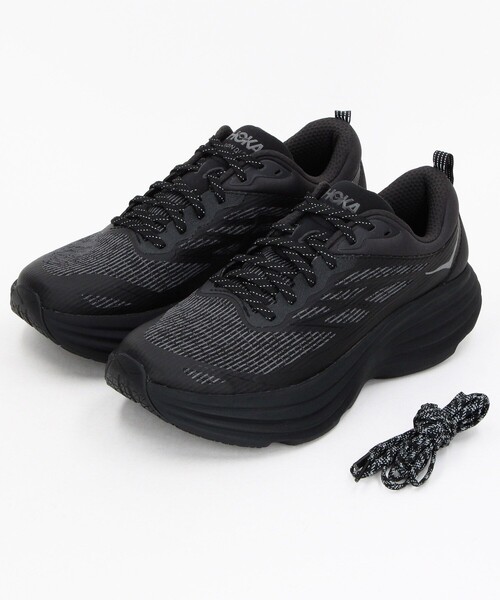 HOKA(ホカ)の「HOKA/ホカ BONDI 8 TS CAGED【26.0-28.0cm】(スニーカー・メンズ・ブラック/その他9・9/10/8)」の10枚目の写真