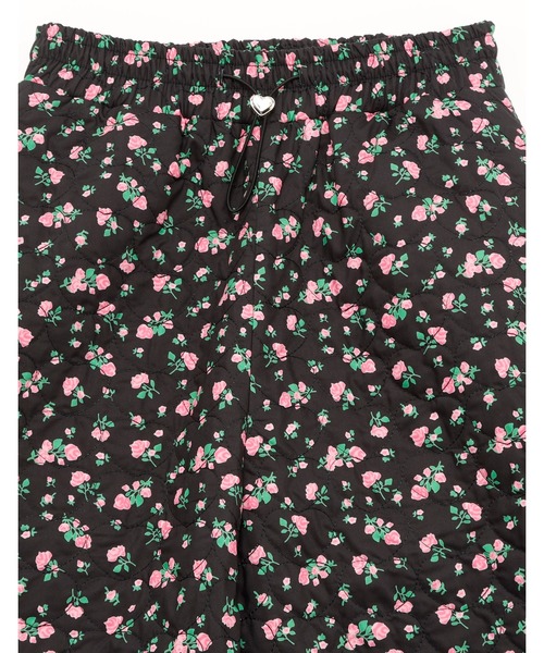 Little sunny bite（リトルサニーバイト）の「【8】【it】【Little Sunny Bite】floral quilting pants（その他パンツ・レディース・ブラック/ピンク/ホワイト・SMALL/MEDIUM）」の16枚目の写真