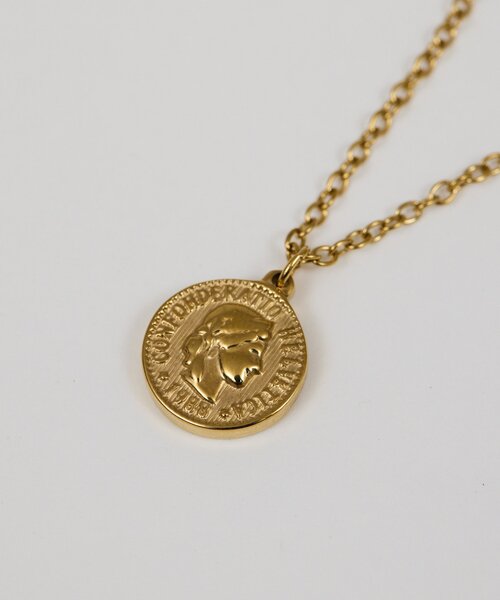 GALLARDAGALANTE（ガリャルダガランテ）の「ステンレスコインネックレス（ネックレス・レディース・シルバー/ゴールド・FREE）」の7枚目の写真