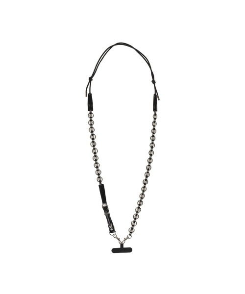TOGA(トーガ)の「RING METAL PHONE STRAP(スマホグッズ・メンズ・ブラック・OS)」の1枚目の写真