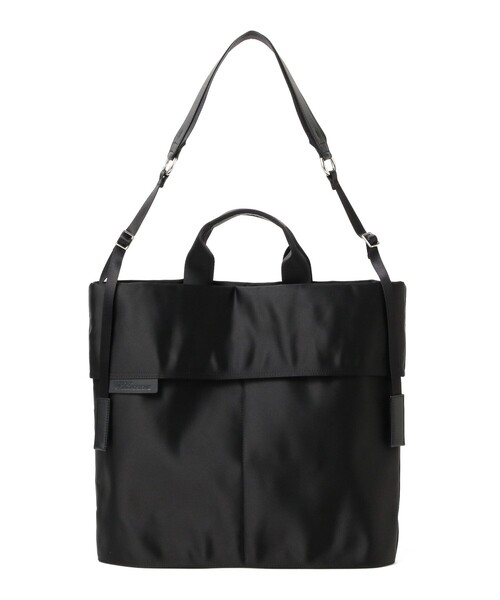 Demi-Luxe BEAMS（デミルクス ビームス）の「TOFF&LOADSTONE / エアー 2WAY ショルダーバッグ（トートバッグ・レディース・パープル系その他2/ブラック・ONE SIZE）」の4枚目の写真