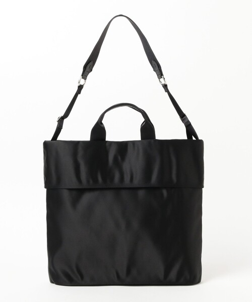 Demi-Luxe BEAMS（デミルクス ビームス）の「TOFF&LOADSTONE / エアー 2WAY ショルダーバッグ（トートバッグ・レディース・パープル系その他2/ブラック・ONE SIZE）」の5枚目の写真