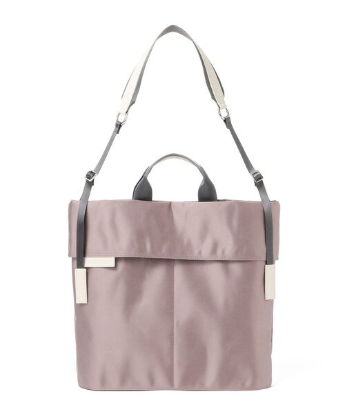 Demi-Luxe BEAMS（デミルクス ビームス）の「TOFF&LOADSTONE / エアー 2WAY ショルダーバッグ（トートバッグ・レディース・パープル系その他2/ブラック・ONE SIZE）」の7枚目の写真