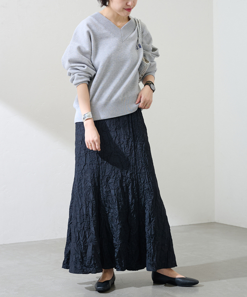 LE TALON（ルタロン）の「≪追加≫スクエアVカットフラット（その他シューズ・レディース・ブラック系その他・23.5cm/23cm/22.5cm/22cm/21.5/21/25.5cm/25cm/24.5cm/24cm）」の10枚目の写真