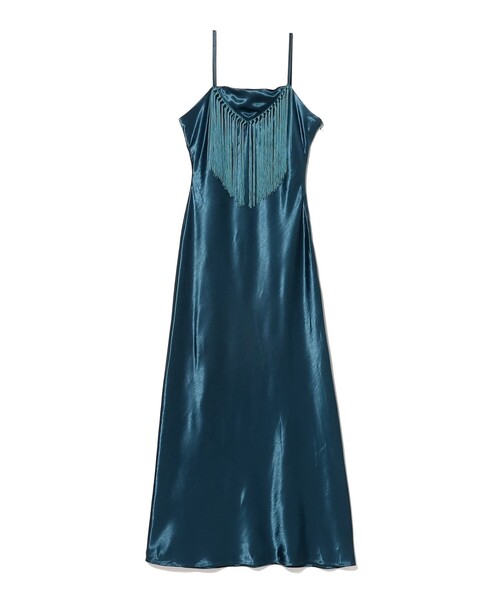 GHOSPELL(ゴスペル)の「【4/2値下げ】GHOSPELL / Ivy Midi Dress(ワンピース・レディース・グリーン・SMALL)」の1枚目の写真