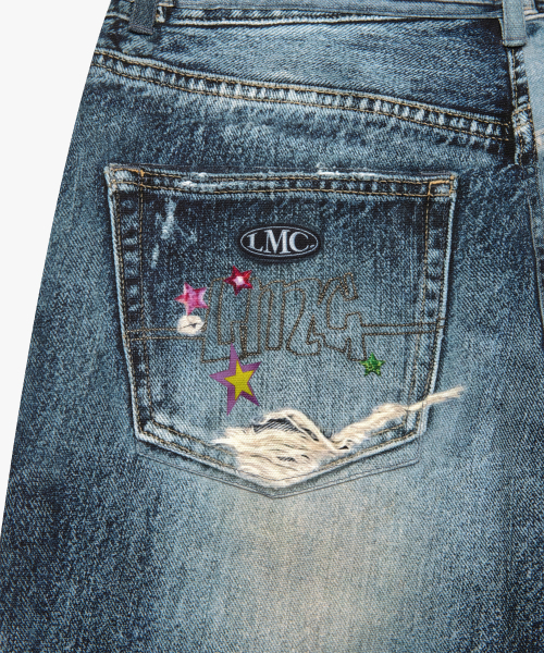 LMCの「TROMPE L OEIL PANTS multi(デニムパンツ・レディース・その他・S/M/L)」の2枚目の写真
