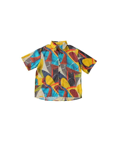 antiqua（アンティカ）の「アート柄 シャツ（シャツ/ブラウス・レディース・マルチ・ONESIZE）」の13枚目の写真