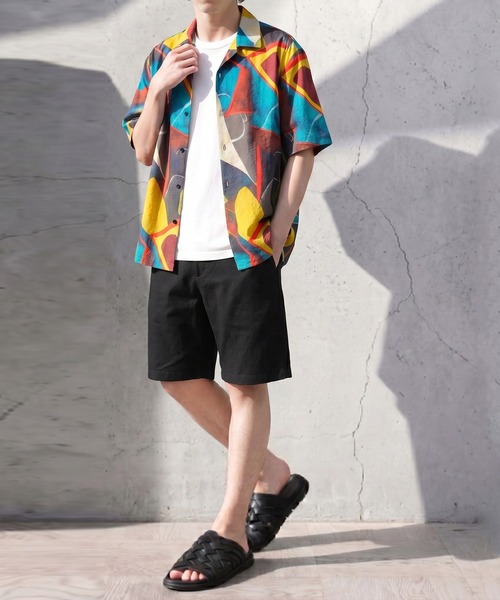 antiqua（アンティカ）の「アート柄 シャツ（シャツ/ブラウス・レディース・マルチ・ONESIZE）」の10枚目の写真
