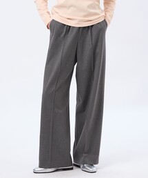【Alby Easy Pants Wide(アルビーイージーパンツワイド)】ウールツイル製