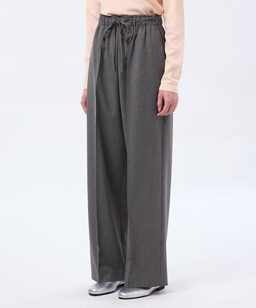 MACKINTOSH PHILOSOPHY(マッキントッシュ フィロソフィー)の「【Alby Easy Pants Wide(アルビーイージーパンツワイド)】ウールツイル製(その他パンツ・レディース・グレー系その他2/ブラウン系その他/ダークネイビー・36/38)」の7枚目の写真
