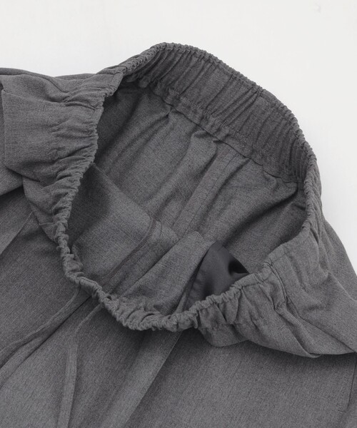 MACKINTOSH PHILOSOPHY(マッキントッシュ フィロソフィー)の「【Alby Easy Pants Wide(アルビーイージーパンツワイド)】ウールツイル製(その他パンツ・レディース・グレー系その他2/ブラウン系その他/ダークネイビー・36/38)」の10枚目の写真