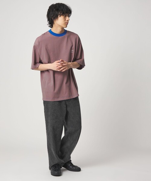 CITEN（シテン）の「＜CITEN＞ベルテッドデニムパンツ（デニムパンツ・メンズ・ブラック/コバルトブルー・L/M）」の7枚目の写真